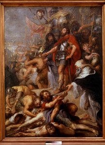 El triunfo de Judas Macabeo de Peter Paul Rubens