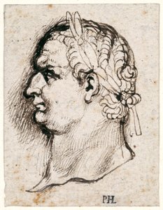 Tito, de diez dibujos de ocho de los primeros doce Césares, después de las medallas de Giovanni da Cavino de Peter Paul Rubens