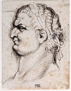 Tito, de diez dibujos de ocho de los primeros doce Césares, después de las medallas de Giovanni da Cavino de Peter Paul Rubens