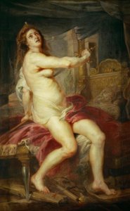 La muerte de Dido de Peter Paul Rubens