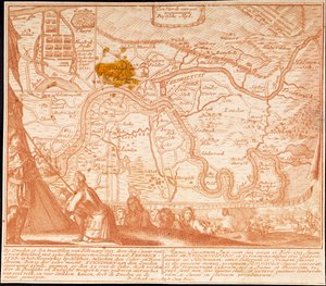 La conquista de Friedrichstadt el 12 de febrero de 1713, 1713