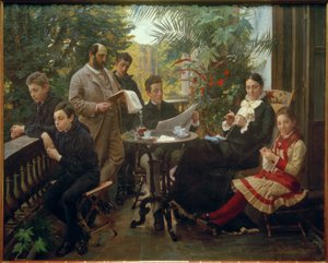 Heinrich Hirschsprung, fabricante de tabaco danés, mecenas y coleccionista de arte (fundador de la colección Hirschsprung en Copenhague); Copenhague de Peder Severin Krøyer