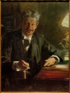 Retrato del crítico y escritor Georg Brandes de Peder Severin Krøyer