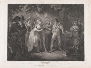 Como Gustéis, Acto 5, Escena 4 de Shakespeare, 29 de septiembre de 1792 de Peter Simon