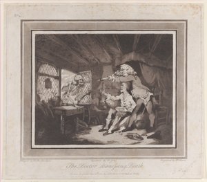 El doctor despidiendo a la muerte, 15 de septiembre de 1785