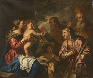 El matrimonio místico de Santa Catalina