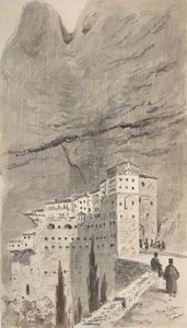 Monasterio de Mega Spileon, Grecia, 1896
