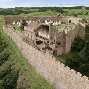 Castillo de Richmond, Richmond, Richmondshire, North Yorkshire de Peter Urmston