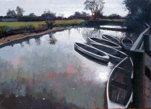 Barcombe Mills, Sussex, 2007 (óleo sobre lienzo)