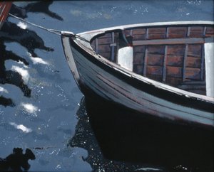 Dockside: Stockholm, 2004 (óleo sobre lienzo)