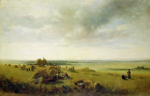 Un campo de maíz de Peter de Wint