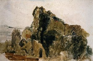 Una abadía en ruinas de Peter de Wint