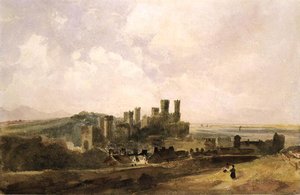 Castillo de Caernarvon de Peter de Wint