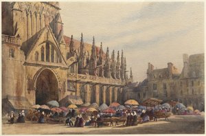 Catedral de Dieppe de Peter de Wint