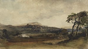 Middleham, Yorkshire de Peter de Wint