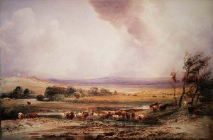 En el río Lowther de Peter de Wint