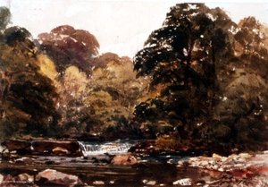 Paisaje fluvial de Peter de Wint
