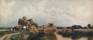 Canal romano, Lincolnshire, c1840, c1915 de Peter de Wint
