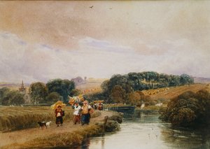 El Támesis cerca de Marlow de Peter de Wint