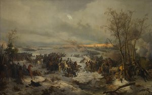 La batalla de Krasnoi Krasny el 17 de noviembre de 1812, 1849 de Peter von Hess