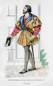 Caballeros de la corte de Francisco I de Francia, siglo XVI, 1882-1884 de Petit