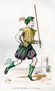 Mensajero, siglo XV de Petit