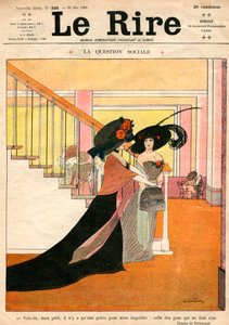 Portada de Le Rire, o Risa, 29 de mayo de 1909 de Petitjean