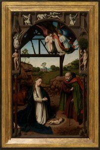 Adoración del Niño Jesús de Petrus Christus