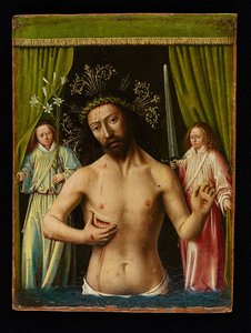 Cristo como el Hombre de Dolores, 1450 de Petrus Christus