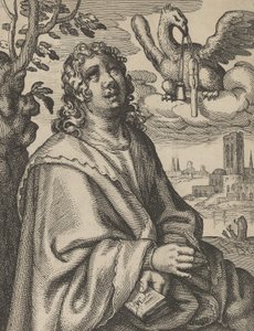 Juan, de Los Cuatro Evangelistas de Petrus Feddes