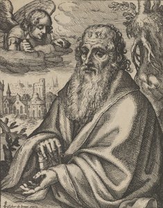 Mateo, de Los Cuatro Evangelistas, 1610-20 de Petrus Feddes