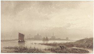 Vista de Veere de Petrus Franciscus Greive