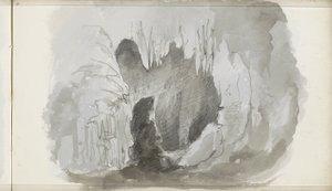 Cueva de la Piedra de Goteo de Petrus Johannes Schotel