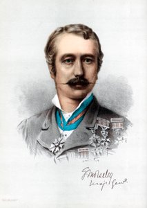Garnet Joseph Wolseley, 1er Vizconde Wolseley, soldado británico nacido en Irlanda, c1890