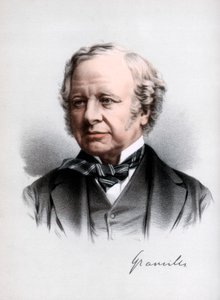 Granville Leveson-Gower, 2º Conde Granville, estadista liberal británico, c1890 de Petter and Galpin Cassell