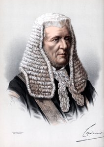 Hugh McCalmont Cairns, 1er Conde Cairns, Lord Canciller de Gran Bretaña, c. 1890 de Petter and Galpin Cassell