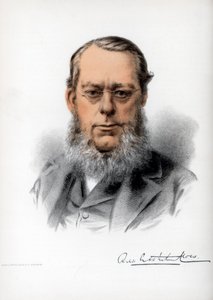 Richard Assheton Cross, 1er Vizconde Cross, estadista británico, c1890