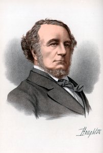 Richard Monckton Milnes, 1er Barón Houghton, poeta y político inglés, c1890