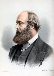 Robert Gascoyne-Cecil, 3er Marqués de Salisbury, estadista británico y Primer Ministro, c. 1890 de Petter and Galpin Cassell