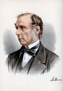 Roundell Palmer, 1er Conde de Selborne, abogado británico y político liberal, c. 1890