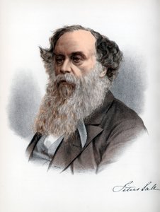 Titus Salt, comerciante de lana e industrial británico, c1890