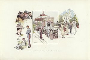 Las andanzas de un artista, en Monte Carlo