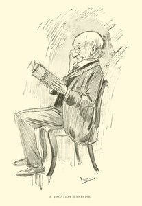 Caricatura de Phil May, de la década de 1890 de Phil May