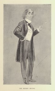 Caricatura de Phil May, de la década de 1890 de Phil May