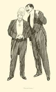 Caricatura de Phil May, de la década de 1890 de Phil May