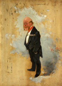 Melton Prior (óleo sobre tabla) de Phil May
