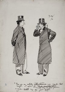 Oscar Wilde y Whistler de Phil May