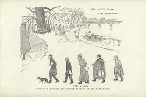 Entusiasmo sin enfriar, baño de invierno en el Serpentine