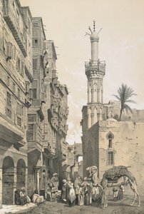 Una calle de la ciudad de Rosetta de Philibert Joseph Girault de Prangey