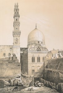 Mezquita y tumba de El Ghoury de Philibert Joseph Girault de Prangey